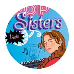 Ausschnitt Cover "Pop Sisters" - Band 2: Viola